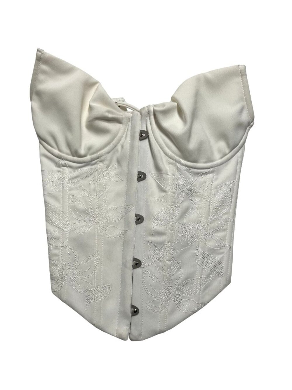 Outcast Rose Top in White